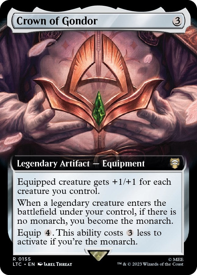 Image for Crown of Gondor (Extended Art) (Commander: The Lord of the Rings: Tales of Middle-earth) (155) - Magic: The Gathering