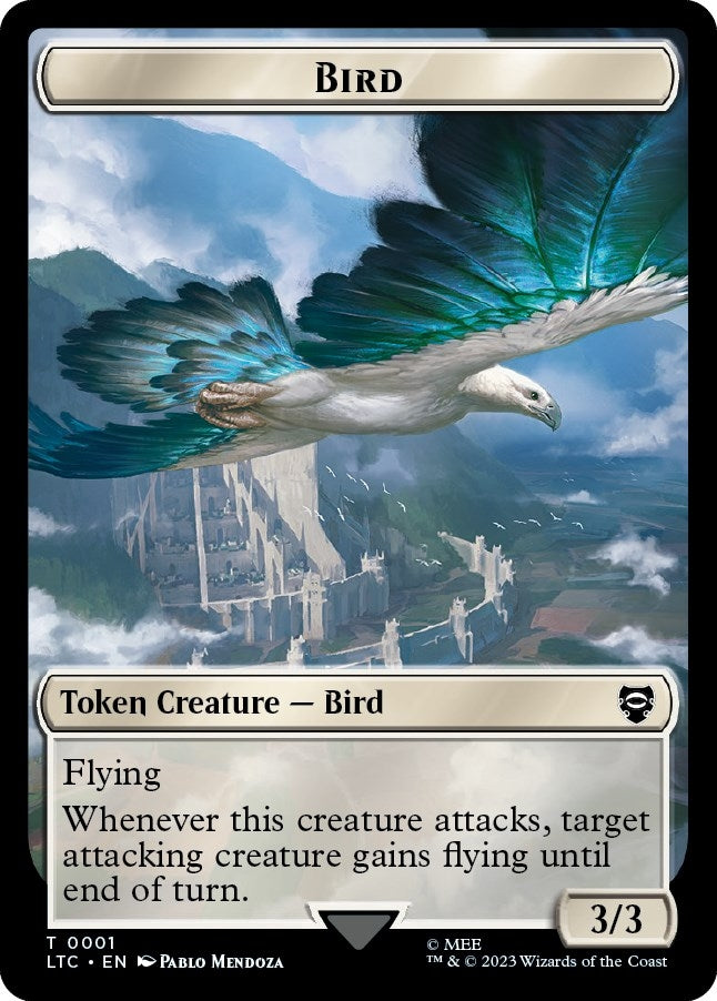 Image for Bird (0001) // Goat Double-Sided Token (Commander: The Lord of the Rings: Tales of Middle-earth) (1 // 2) - Magic: The Gathering