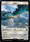 Image for Bird (0001) // Food (0010) Double-Sided Token (Commander: The Lord of the Rings: Tales of Middle-earth) (1 // 10) - Magic: The Gathering