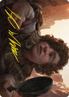 Image for Sam, Loyal Attendant Art Card (Gold-Stamped Signature) (Art Series: Universes Beyond: The Lord of the Rings: Tales of Middle-earth) (58) - Magic: The Gathering