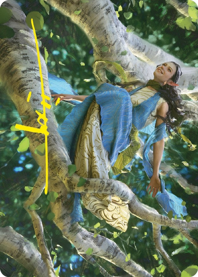 Image for Arwen Undomiel Art Card (Gold-Stamped Signature) (Art Series: Universes Beyond: The Lord of the Rings: Tales of Middle-earth) (13) - Magic: The Gathering