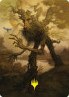 Image for Treefolk Token Art Card (Gold-Stamped Signature) (Art Series: Universes Beyond: The Lord of the Rings: Tales of Middle-earth) (81) - Magic: The Gathering