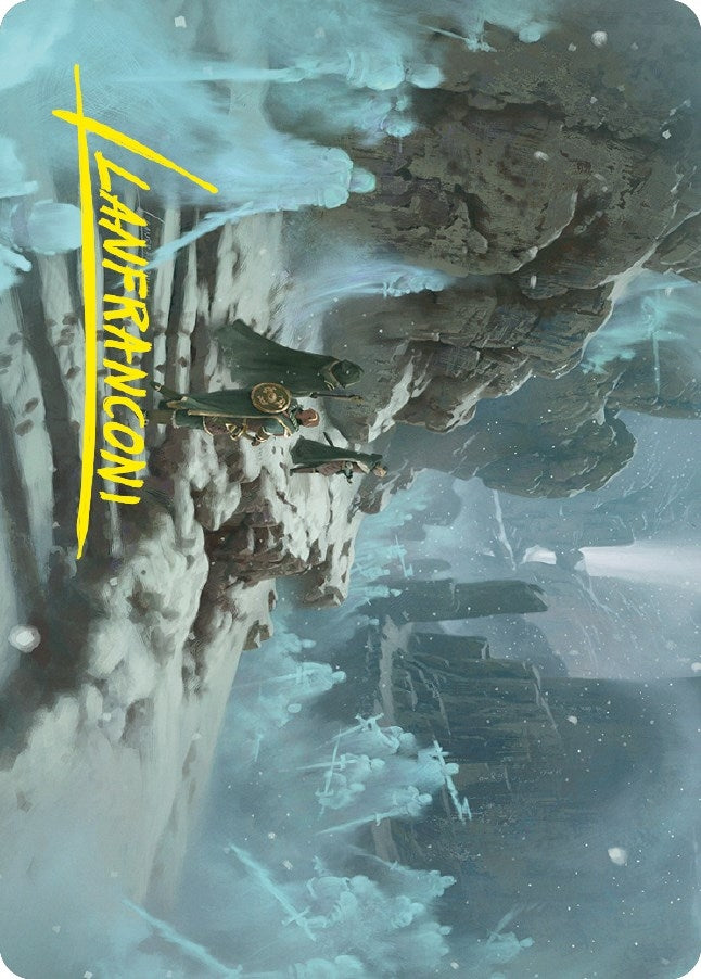Image for Ghost Quarter Art Card (Gold-Stamped Signature) (Art Series: Universes Beyond: The Lord of the Rings: Tales of Middle-earth) (78) - Magic: The Gathering