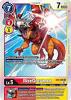 Image for RizeGreymon (Alternative Being Booster) (EX4-009 R) - Digimon Card Game