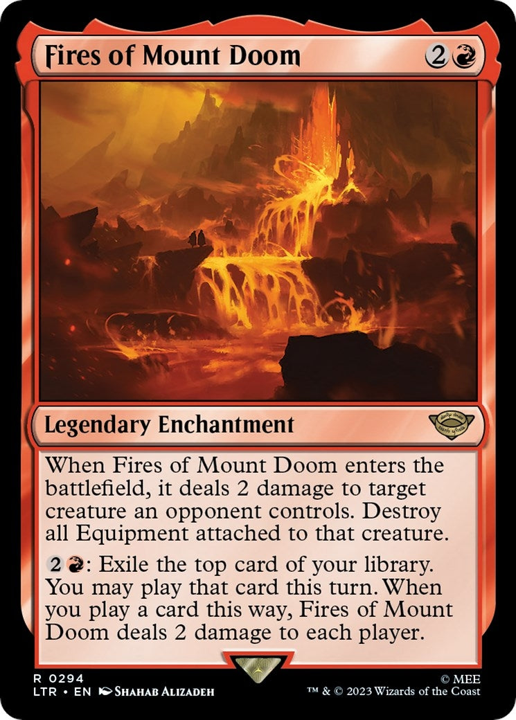 Image for Fires of Mount Doom (Universes Beyond: The Lord of the Rings: Tales of Middle-earth) (294) - Magic: The Gathering