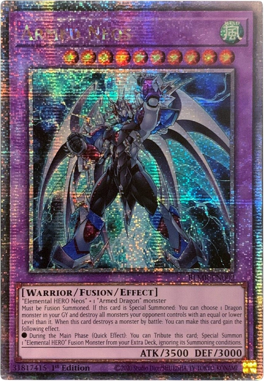Image for Armed Neos (Quarter Century Secret Rare) (Battles of Legend: Monstrous Revenge) (BLMR-EN002) - YuGiOh