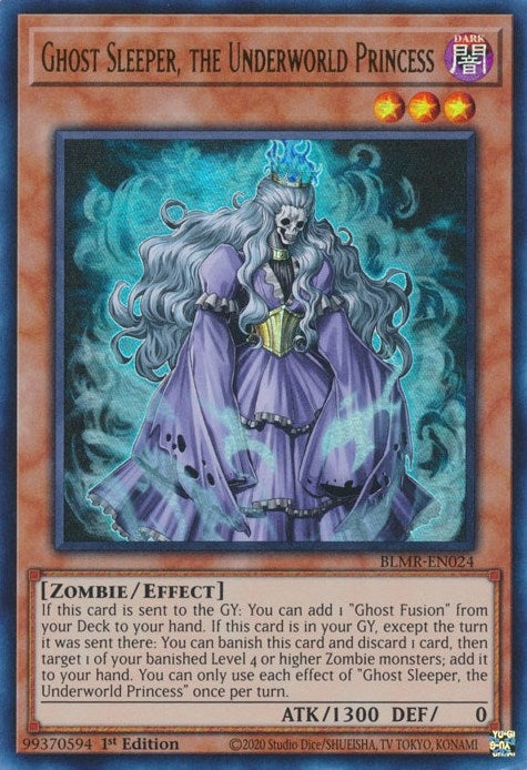 Image for Ghost Sleeper, the Underworld Princess (Battles of Legend: Monstrous Revenge) (BLMR-EN024) - YuGiOh