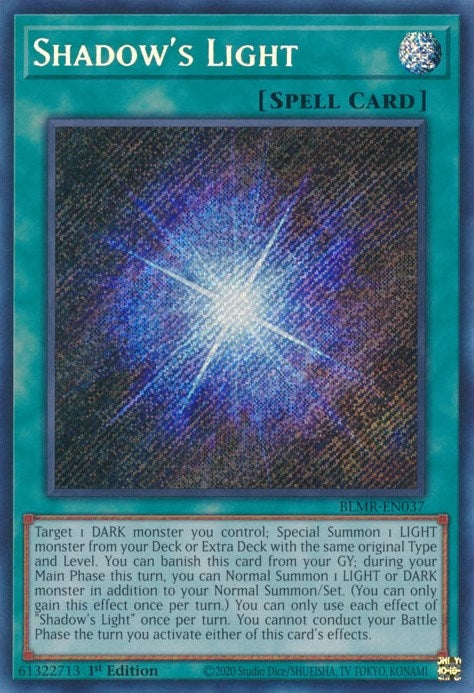 Image for Shadow's Light (Battles of Legend: Monstrous Revenge) (BLMR-EN037) - YuGiOh