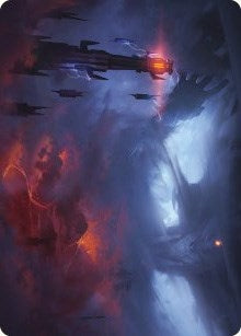 Image for Shadow of the Enemy Art Card (Art Series: Universes Beyond: The Lord of the Rings: Tales of Middle-earth) (8) - Magic: The Gathering