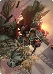 Image for Eomer of the Riddermark Art Card (Art Series: Universes Beyond: The Lord of the Rings: Tales of Middle-earth) (9) - Magic: The Gathering