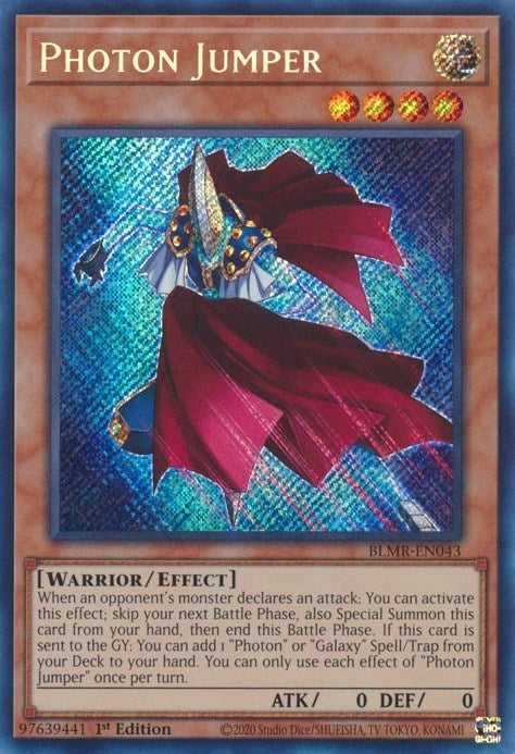 Image for Photon Jumper (Battles of Legend: Monstrous Revenge) (BLMR-EN043) - YuGiOh