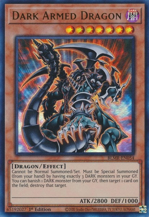 Image for Dark Armed Dragon (Battles of Legend: Monstrous Revenge) (BLMR-EN054) - YuGiOh