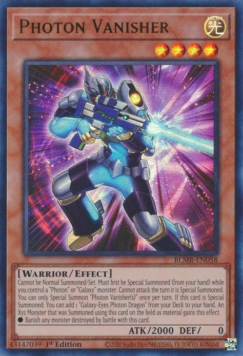 Image for Photon Vanisher (Battles of Legend: Monstrous Revenge) (BLMR-EN058) - YuGiOh