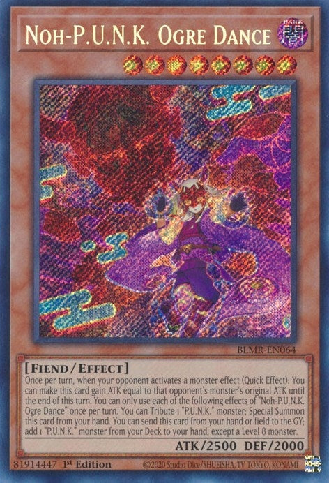 Image for Noh-P.U.N.K. Ogre Dance (Battles of Legend: Monstrous Revenge) (BLMR-EN064) - YuGiOh