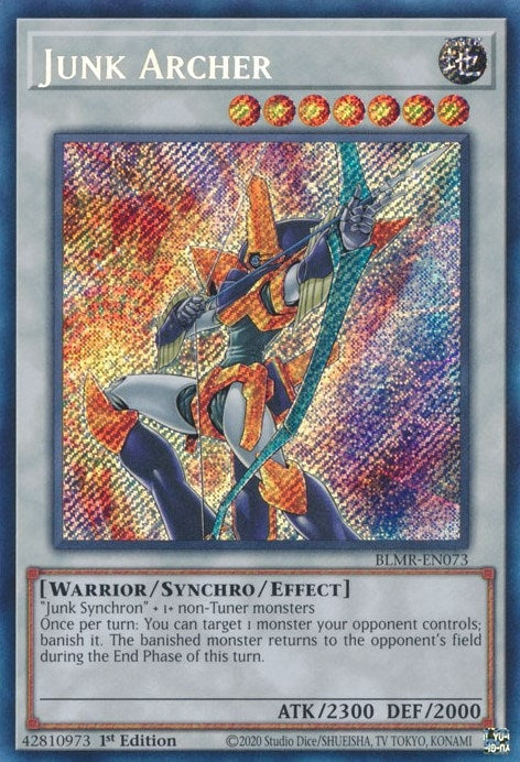 Image for Junk Archer (Battles of Legend: Monstrous Revenge) (BLMR-EN073) - YuGiOh
