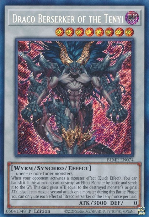 Image for Draco Berserker of the Tenyi (Battles of Legend: Monstrous Revenge) (BLMR-EN074) - YuGiOh
