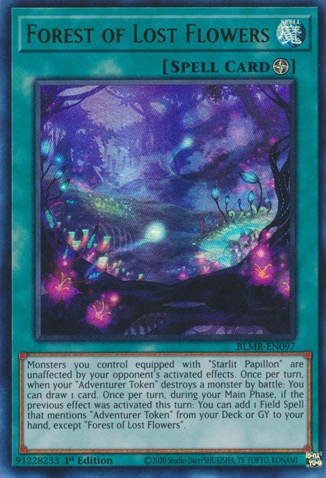 Image for Forest of Lost Flowers (Battles of Legend: Monstrous Revenge) (BLMR-EN097) - YuGiOh