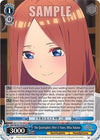Image for The Quintuplets After 5 Years, Miku Nakano (The Quintessential Quintuplets Movie) (5HY/W101-E105) - Weiss Schwarz