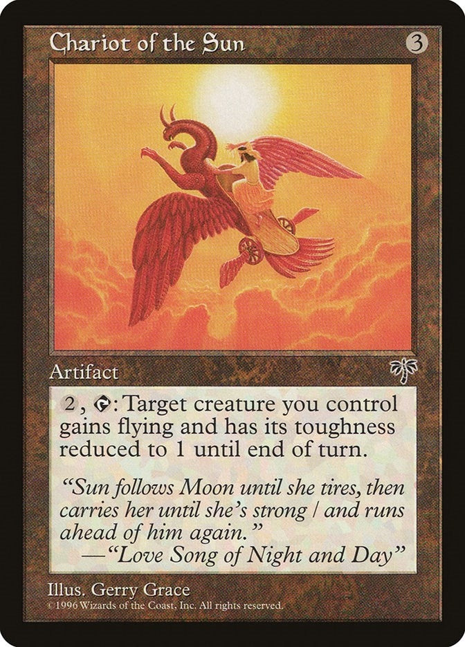 Image for Chariot of the Sun (Mirage) - Magic: The Gathering
