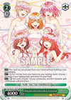 Image for Lifelong Bond, Ichika & Nino & Miku & Yotsuba & Itsuki (The Quintessential Quintuplets Movie) (5HY/W101-PE01) - Weiss Schwarz