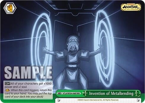 Image for Invention of Metalbending (RRR) (Avatar: The Last Airbender) (ATLA/WX04-046R RRR) - Weiss Schwarz