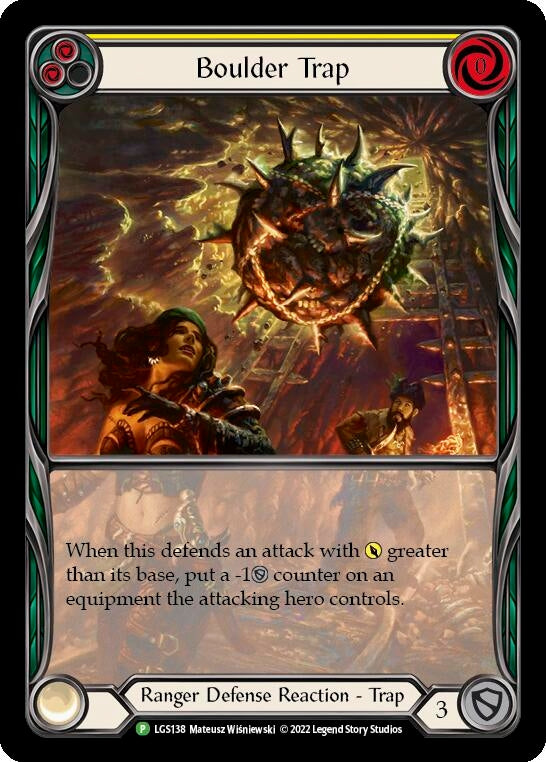 Image for Boulder Trap - LGS138 (Flesh and Blood: Promo Cards) (LGS138) - Flesh and Blood TCG