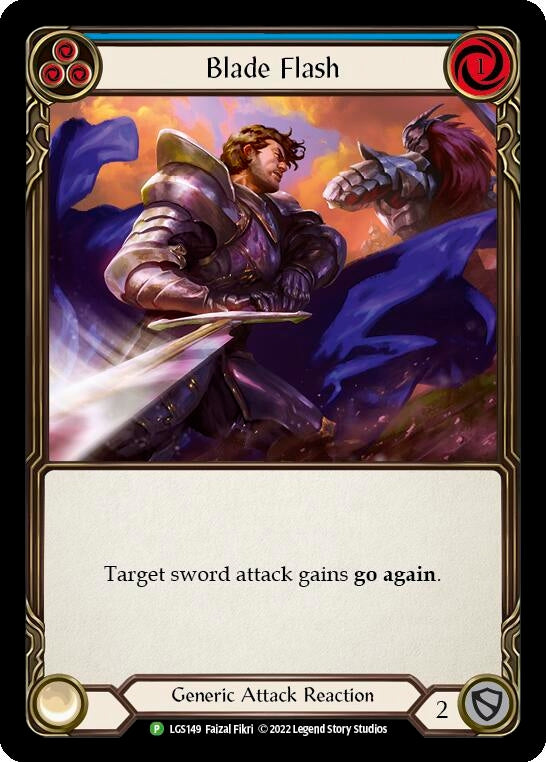 Image for Blade Flash - LGS149 (Flesh and Blood: Promo Cards) (LGS149) - Flesh and Blood TCG