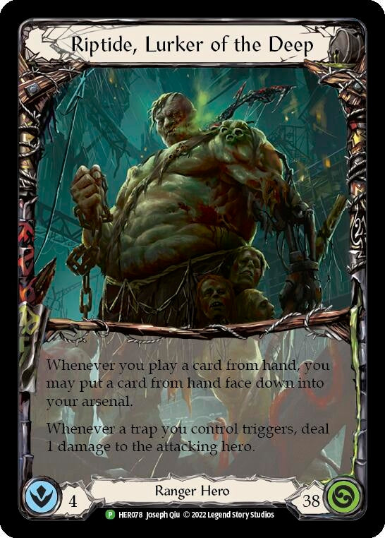 Image for Riptide, Lurker of the Deep - HER078 (Flesh and Blood: Promo Cards) (HER078) - Flesh and Blood TCG