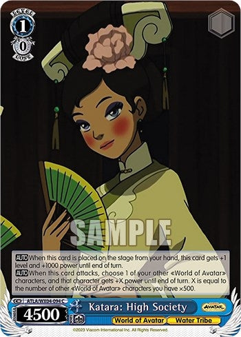 Image for Katara: High Society (Avatar: The Last Airbender) (ATLA/WX04-094 C) - Weiss Schwarz