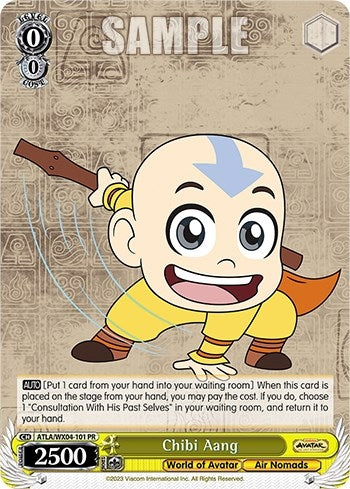 Image for Chibi Aang (Avatar: The Last Airbender) (ATLA/WX04-101 PR) - Weiss Schwarz