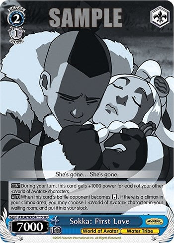 Image for Sokka: First Love (Avatar: The Last Airbender) (ATLA/WX04-T15 TD) - Weiss Schwarz