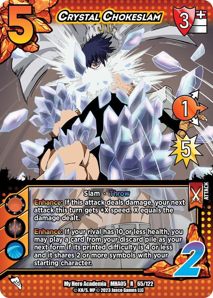Image for Crystal Chokeslam (UniVersus: My Hero Academia: Undaunted Raid) (65/122) - UniVersus