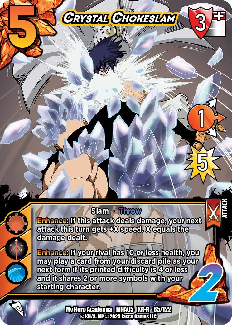 Image for Crystal Chokeslam (XR) (UniVersus: My Hero Academia: Undaunted Raid) (65/122) - UniVersus