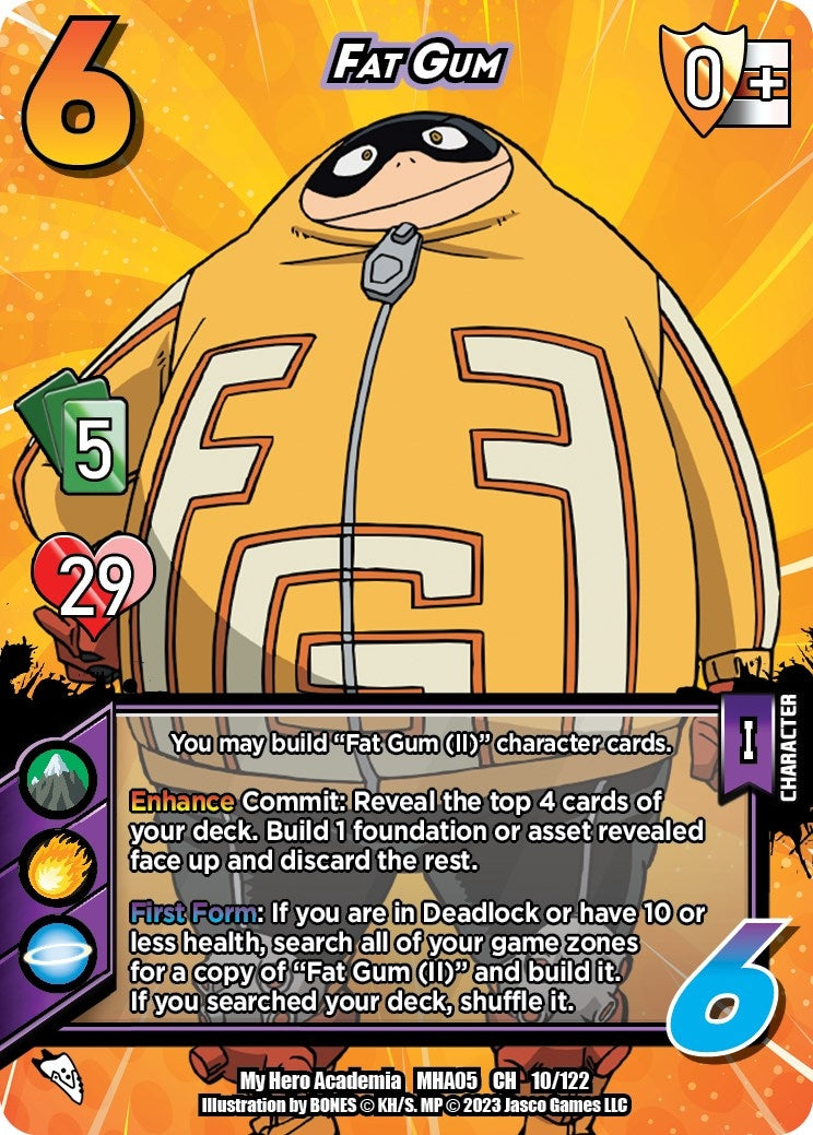 Image for Fat Gum (UniVersus: My Hero Academia: Undaunted Raid) (10/122) - UniVersus