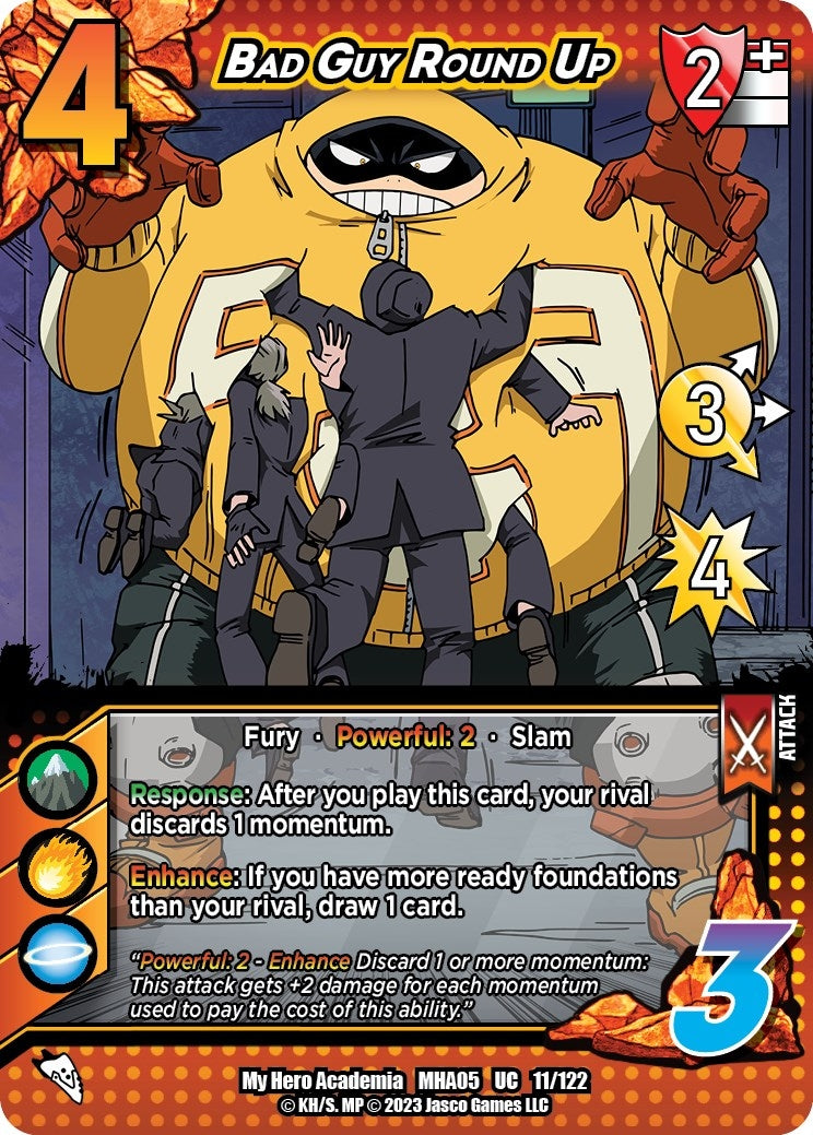 Image for Bad Guy Round Up (UniVersus: My Hero Academia: Undaunted Raid) (11/122) - UniVersus