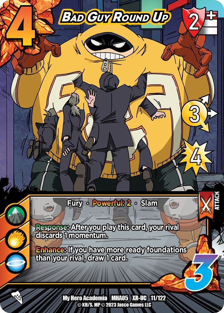 Image for Bad Guy Round Up (XR) (UniVersus: My Hero Academia: Undaunted Raid) (11/122) - UniVersus