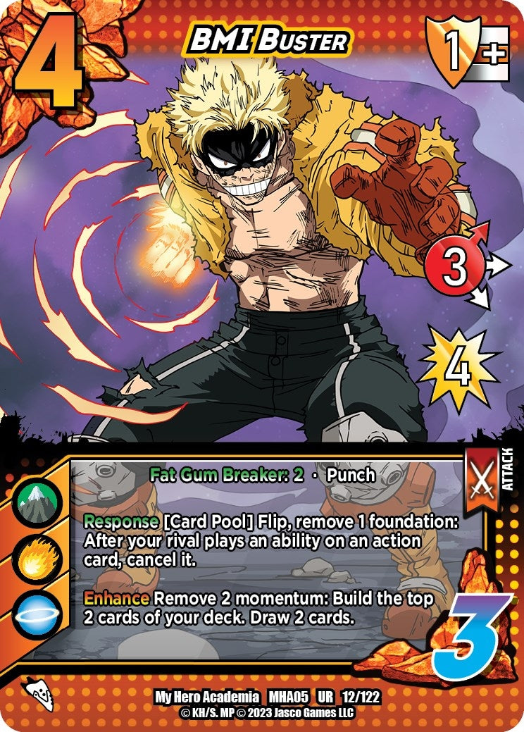 Image for BMI Buster (UniVersus: My Hero Academia: Undaunted Raid) (12/122) - UniVersus