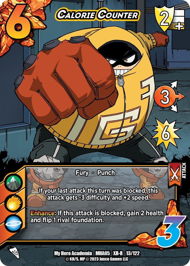 Image for Calorie Counter (XR) (UniVersus: My Hero Academia: Undaunted Raid) (13/122) - UniVersus