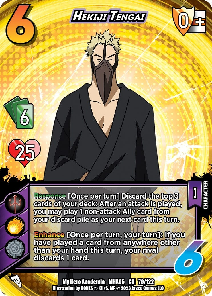Image for Hekiji Tengai (UniVersus: My Hero Academia: Undaunted Raid) (76/122) - UniVersus