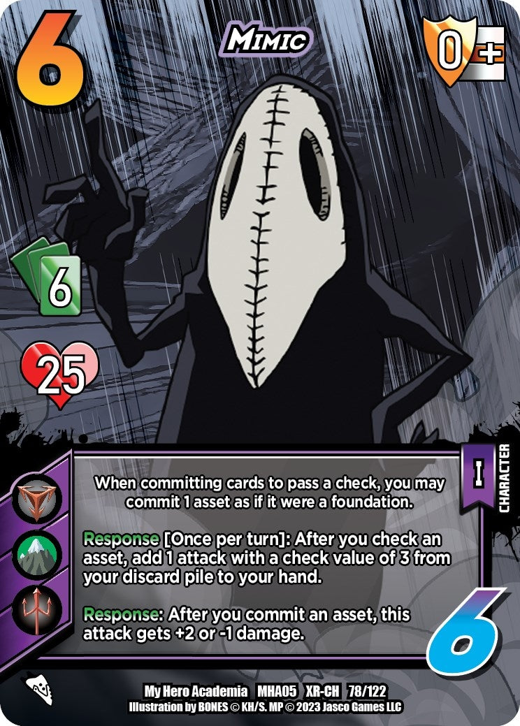 Image for Mimic (XR-CH) (UniVersus: My Hero Academia: Undaunted Raid) (78/122) - UniVersus