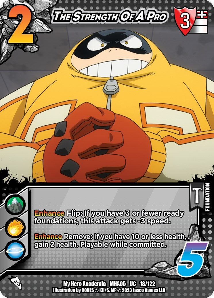 Image for The Strength Of A Pro (UniVersus: My Hero Academia: Undaunted Raid) (18/122) - UniVersus