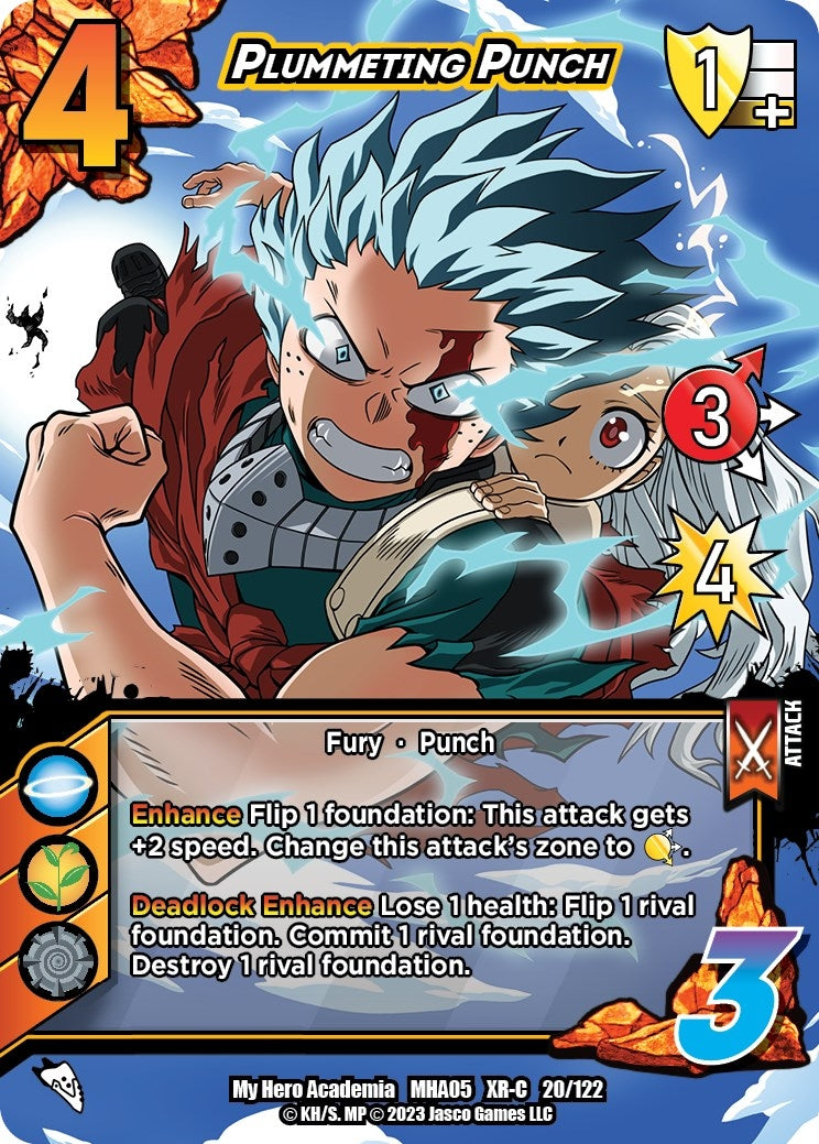 Image for Plummeting Punch (XR) (UniVersus: My Hero Academia: Undaunted Raid) (20/122) - UniVersus