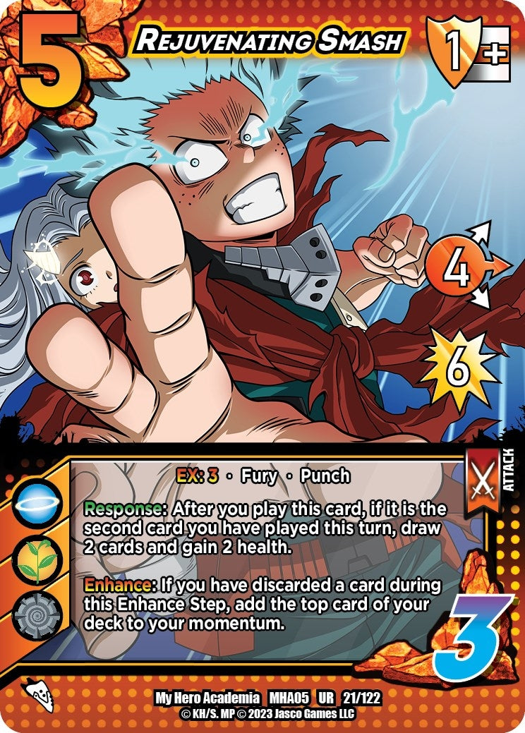 Image for Rejuvenating Smash (UniVersus: My Hero Academia: Undaunted Raid) (21/122) - UniVersus