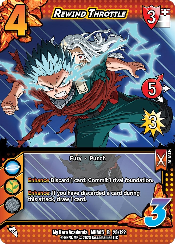 Image for Rewind Throttle (UniVersus: My Hero Academia: Undaunted Raid) (23/122) - UniVersus
