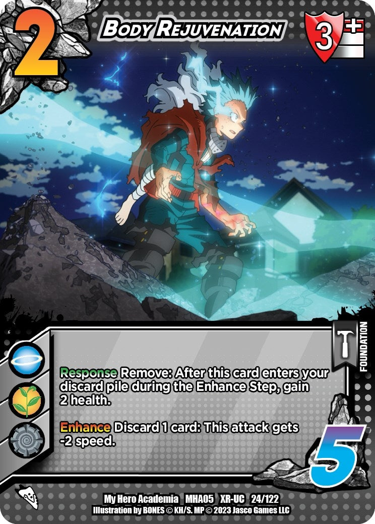 Image for Body Rejuvenation (XR) (UniVersus: My Hero Academia: Undaunted Raid) (24/122) - UniVersus