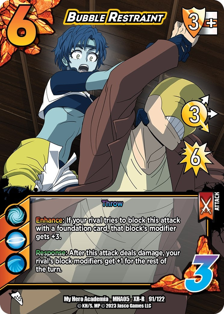 Image for Bubble Restraint (XR) (UniVersus: My Hero Academia: Undaunted Raid) (91/122) - UniVersus
