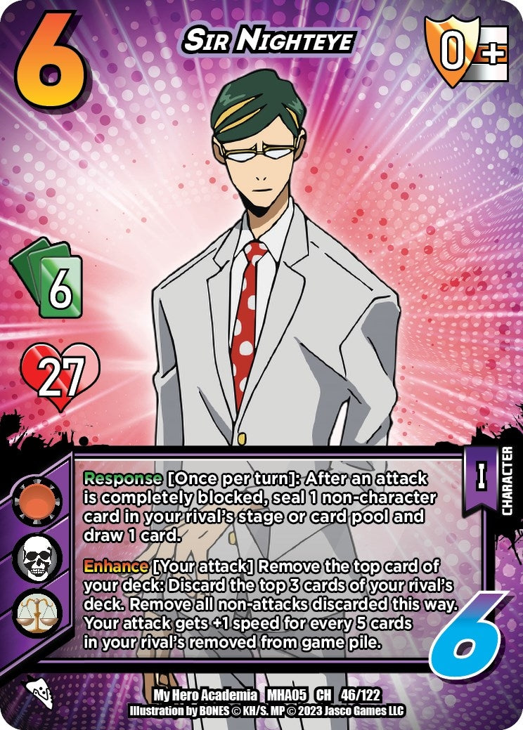 Image for Sir Nighteye (UniVersus: My Hero Academia: Undaunted Raid) (46/122) - UniVersus