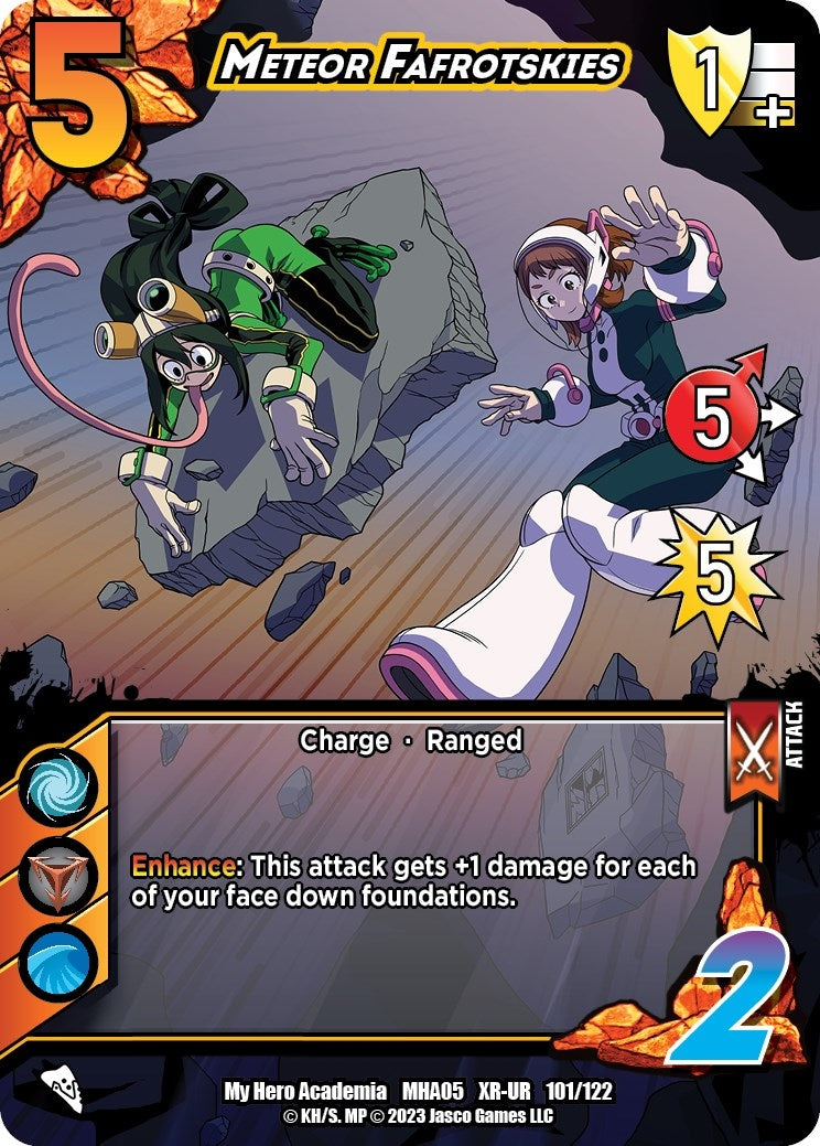 Image for Meteor Fafrotskies (XR) (UniVersus: My Hero Academia: Undaunted Raid) (101/122) - UniVersus