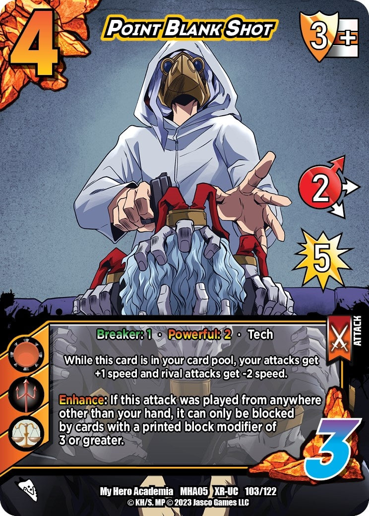 Image for Point Blank Shot (XR) (UniVersus: My Hero Academia: Undaunted Raid) (103/122) - UniVersus