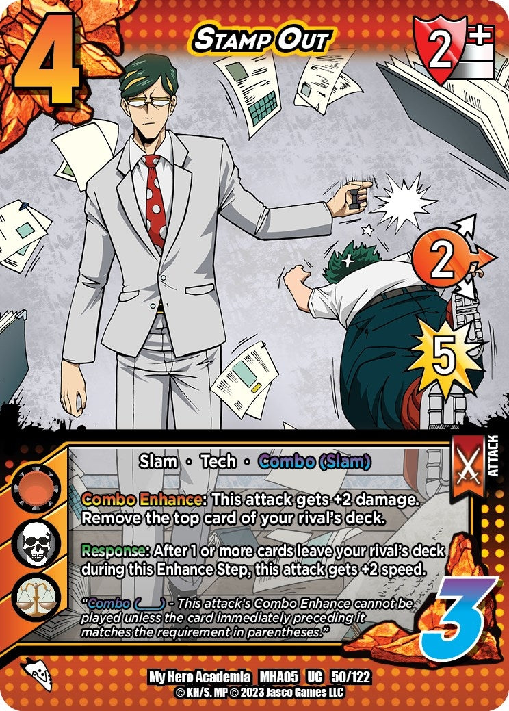 Image for Stamp Out (UniVersus: My Hero Academia: Undaunted Raid) (50/122) - UniVersus